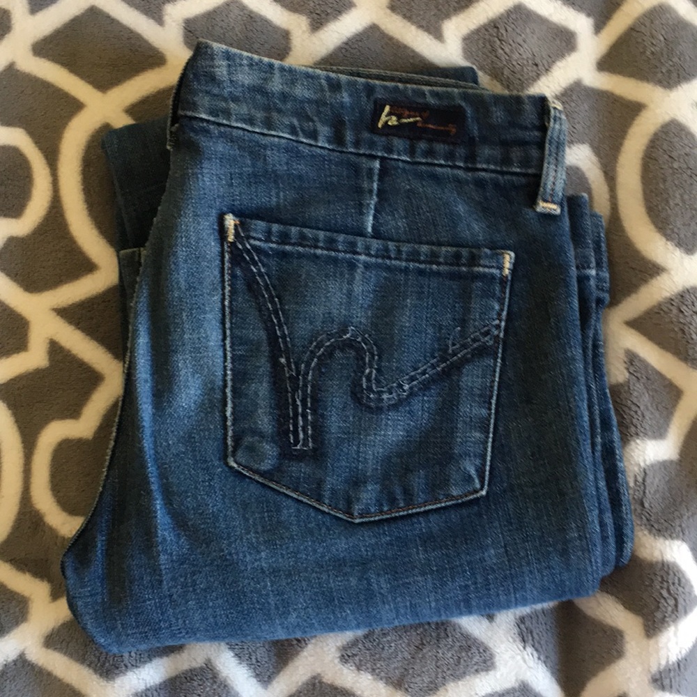 Citizens of humanity. Wide leg jean